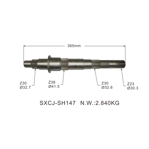Diskon-- Manual Auto Parts Transmission Shaft OEM 33321-35140 untuk Toyota 2kd